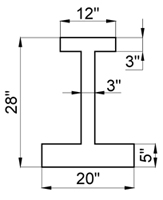 Diagram for question: What is the area of the shape shown, in square centimeters?