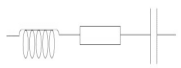 Diagram for question: In the circuit shown, if the frequency is increased from zero to resonant frequency, the circuit cur