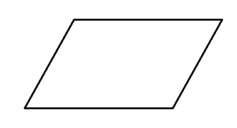 Diagram for question: What is the most specific name for this shape?